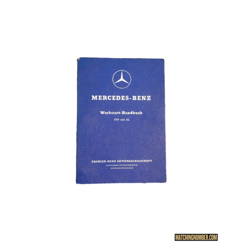 Libretto Originale 300SL