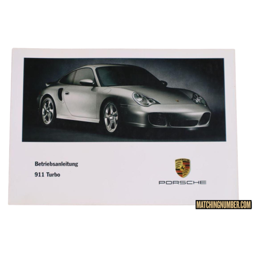 Manuale del proprietario  Porsche 911  996