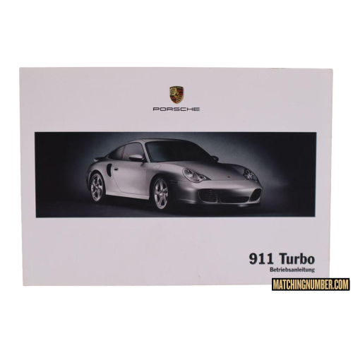 Manuale Porsche 911 Turbo modello 996