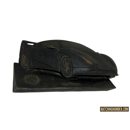 Scultura in bronzo originale MONTECARLO GTB CENTENAIRE 