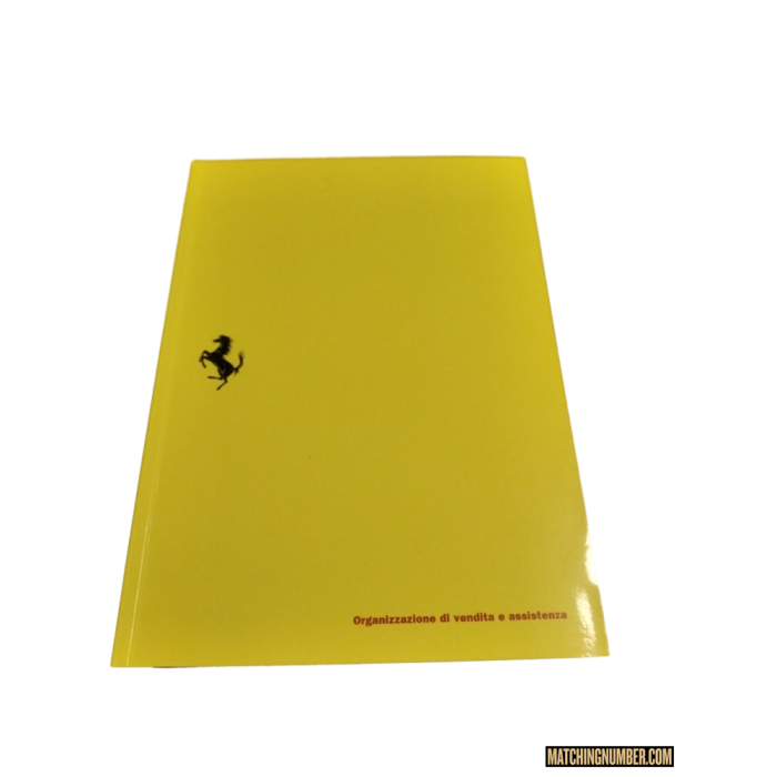 Libretto di Organizzazione Vendita e Assistenza Ferrari 1993 Originale