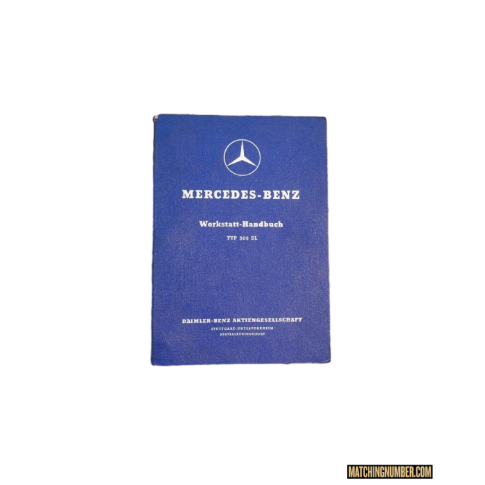 Libretto Originale 300SL