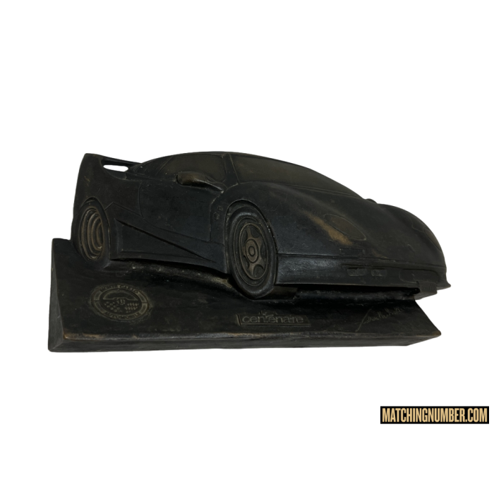 Scultura in bronzo originale MONTECARLO GTB CENTENAIRE 