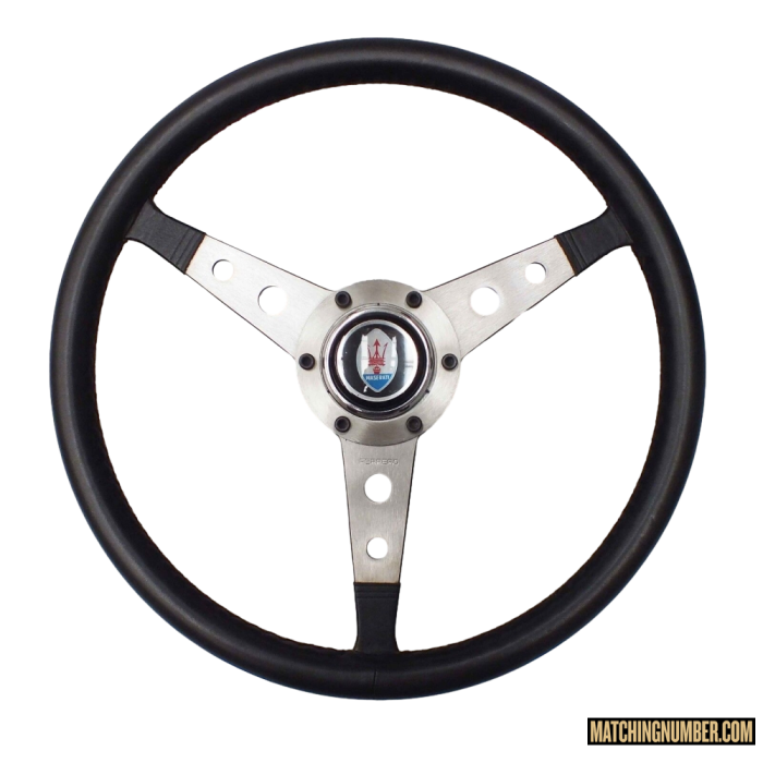 Volante originale Maserati con mozzo satinato 